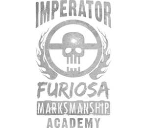 Furiosa Academy. Безумный Макс кружка с кантом (цвет: белый + черный)