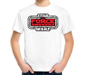 Star Wars: The Force Awakens детская футболка с коротким рукавом (цвет: белый)