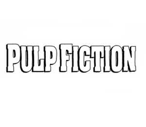 Pulp Fiction мужская футболка с коротким рукавом (цвет: белый)