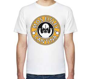 Mos Eisley (Star Wars) мужская футболка с коротким рукавом (цвет: белый)