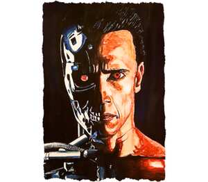 Terminator кружка матовая (цвет: матовый)
