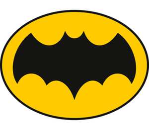Бэтмен (Batman) подушка с пайетками (цвет: белый + синий)