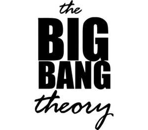 The Big Bang Theory кухонный фартук (цвет: белый + красный)