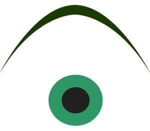 Майк Вазовский (Корпорация монстров) кружка с кантом (цвет: белый + зеленый)