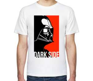 Darth Vader мужская футболка с коротким рукавом (цвет: белый)