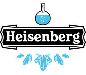 Heisenberg мужская футболка с коротким рукавом (цвет: белый)