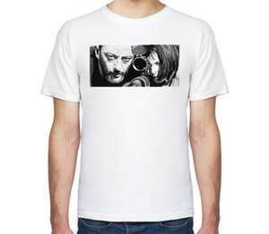 LEON&MATILDA мужская футболка с коротким рукавом (цвет: белый)