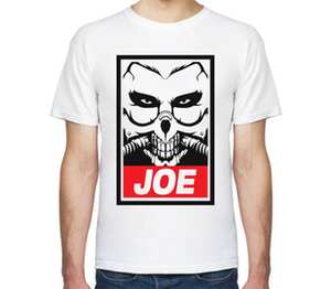 Бессмертный Джо (Безумный Макс) мужская футболка с коротким рукавом (цвет: белый)