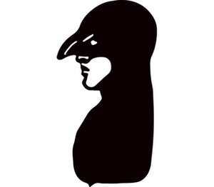 Бёрдмэн (Birdman) кружка с кантом (цвет: белый + черный)