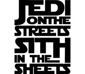 Jedi x Sith (Star Wars) мужская футболка с коротким рукавом (цвет: белый)