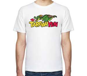 Таргариен (Targaryen) мужская футболка с коротким рукавом (цвет: белый)