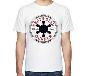 Звезда Смерти (Star Wars) мужская футболка с коротким рукавом (цвет: белый)