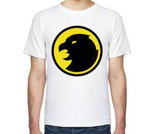 Шелдон Купер - Орел мужская футболка с коротким рукавом (цвет: белый)