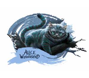 Чеширский кот - Алиса в стране чудес (Alice in wonderland) кружка белая (цвет: белый)