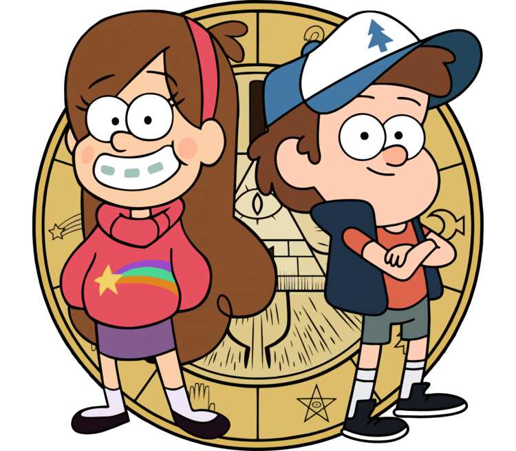 Футболка с принтом Гравити Фолз Gravity Falls Мэйбл Диппер