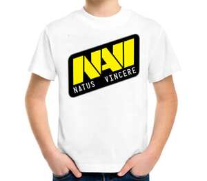 Navi Natus Vincere детская футболка с коротким рукавом (цвет: белый)