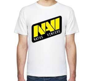 Navi Natus Vincere мужская футболка с коротким рукавом (цвет: белый)