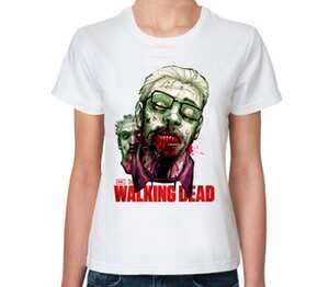 The Walking Dead женская футболка с коротким рукавом (цвет: белый)