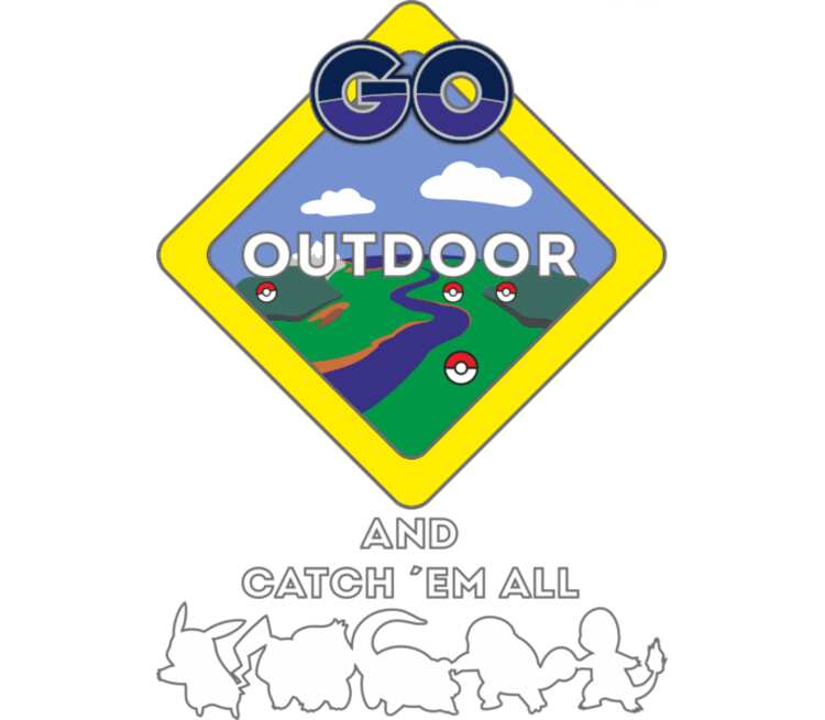 Learn and master 2 go outdoors. Go outside.