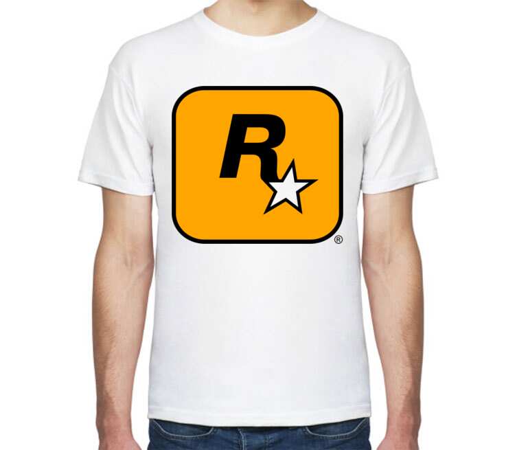 Мужские игры магазин. Футболка Rockstar. Футболка с надписью Rockstar. Футболки от Rockstar games. Надпись геймс в желтом стиле.