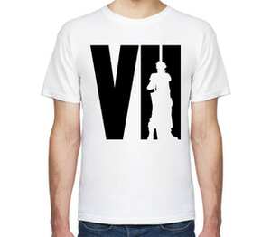 Final Fantasy мужская футболка с коротким рукавом (цвет: белый)