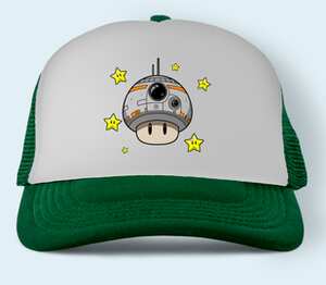 BB-8 (Марио) бейсболка (цвет: зеленый)