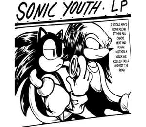 Sonic Youth бейсболка (цвет: белый)