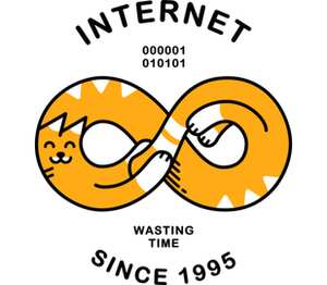 Интернет мужская футболка с коротким рукавом (цвет: белый)
