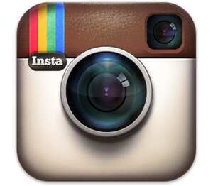 instagram коврик для мыши круглый (цвет: белый)