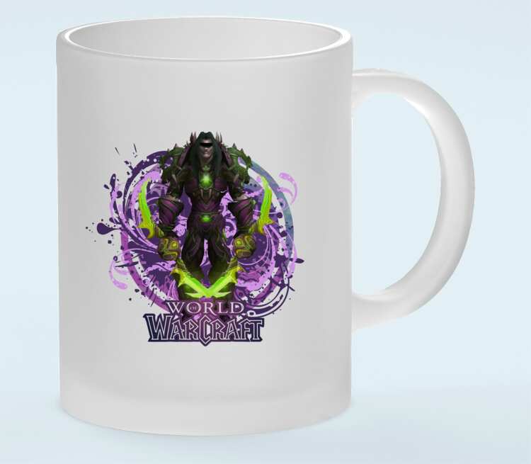 Охотник за пустотой - Void Hunter (World Of Warcraft) кружка матовая (цвет: матовый)
