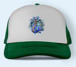 Наяда бурных морей (Skyforge) бейсболка (цвет: зеленый)
