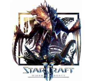 Зерг (StarCraft II: Wings of Liberty) кружка с ложкой в ручке (цвет: белый + черный)