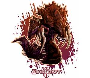 Zerg (StarCraft II: Wings of Liberty) кружка хамелеон двухцветная (цвет: белый + красный)