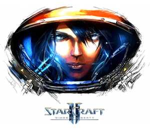 StarCraft II: Wings of Liberty кружка белая (цвет: белый)