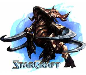 Ультралиск (StarCraft) детская футболка с коротким рукавом (цвет: белый)