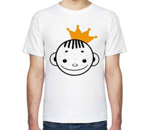 Маленький принц мужская футболка с коротким рукавом (цвет: белый)