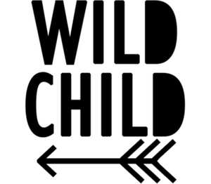 Wild Child детская футболка с коротким рукавом (цвет: белый)