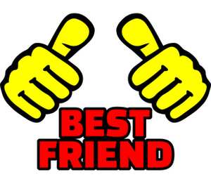 Best friend - лучший друг кружка хамелеон двухцветная (цвет: белый + оранжевый)