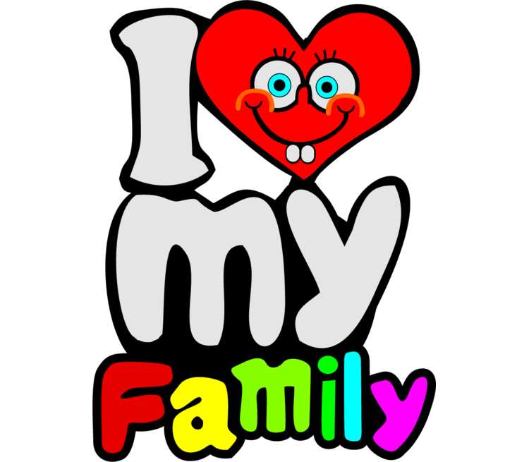 I love my family картинка