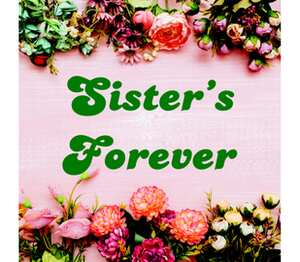 Sister forever - сестры навсегда кружка хамелеон с полной запечаткой (цвет: белый + черный)