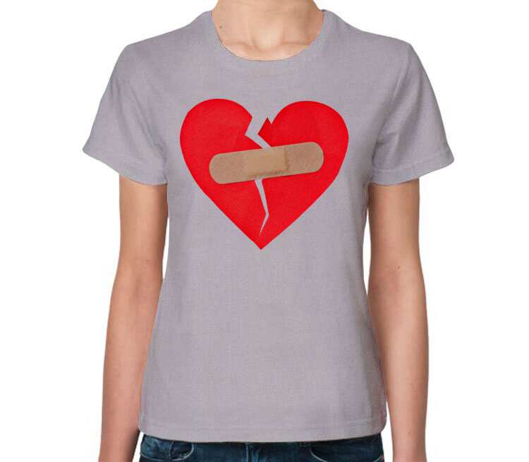 Сердце на футболке