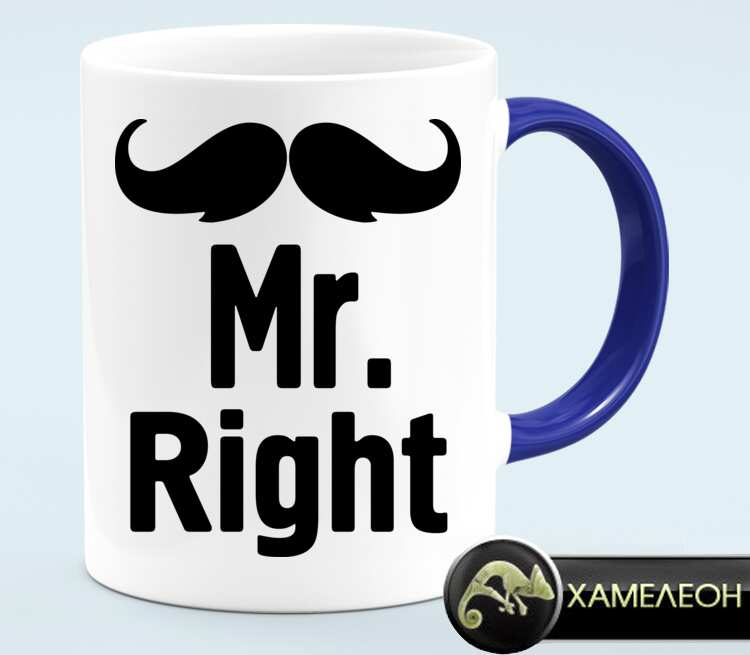 Mr right перевод. Кружка Mr. right.