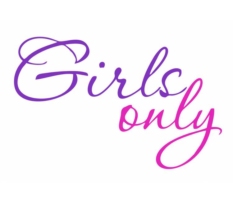 Only girls. Girls only детский. Значок only girls. Герлз Онли титры.