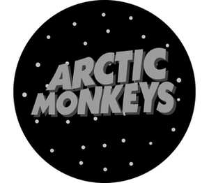 Arctic Monkeys мужская футболка с коротким рукавом (цвет: белый)
