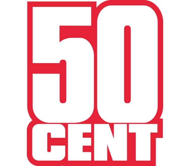 50. 50 Cent надпись. 50 Цент логотип. Группа 50 Cent логотип. 50 Сент репер логотип.