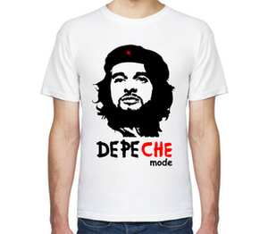 Depeche Mode - David aka Che мужская футболка с коротким рукавом (цвет: белый)