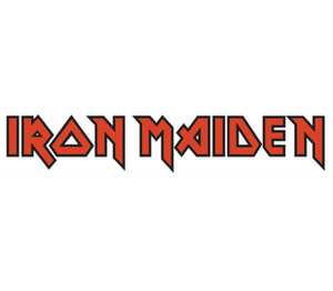Iron Maiden Band подушка с пайетками (цвет: белый + черный)