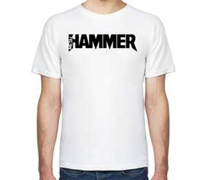 Metal Hammer мужская футболка с коротким рукавом (цвет: белый)