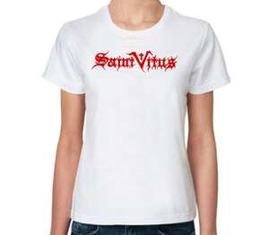 Saint Vitus Band женская футболка с коротким рукавом (цвет: белый)