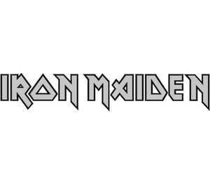 Iron Maiden Band кружка с ложкой в ручке (цвет: белый + черный)